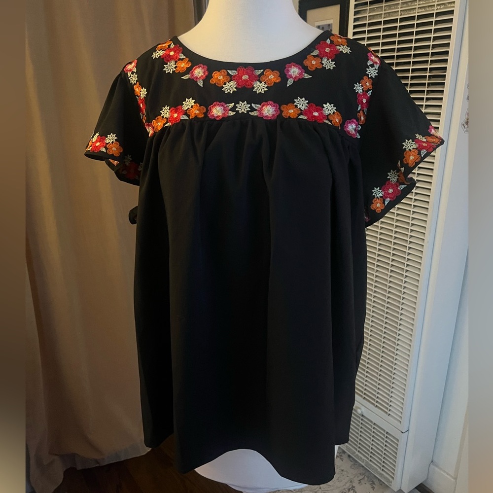 Embroidered blouse